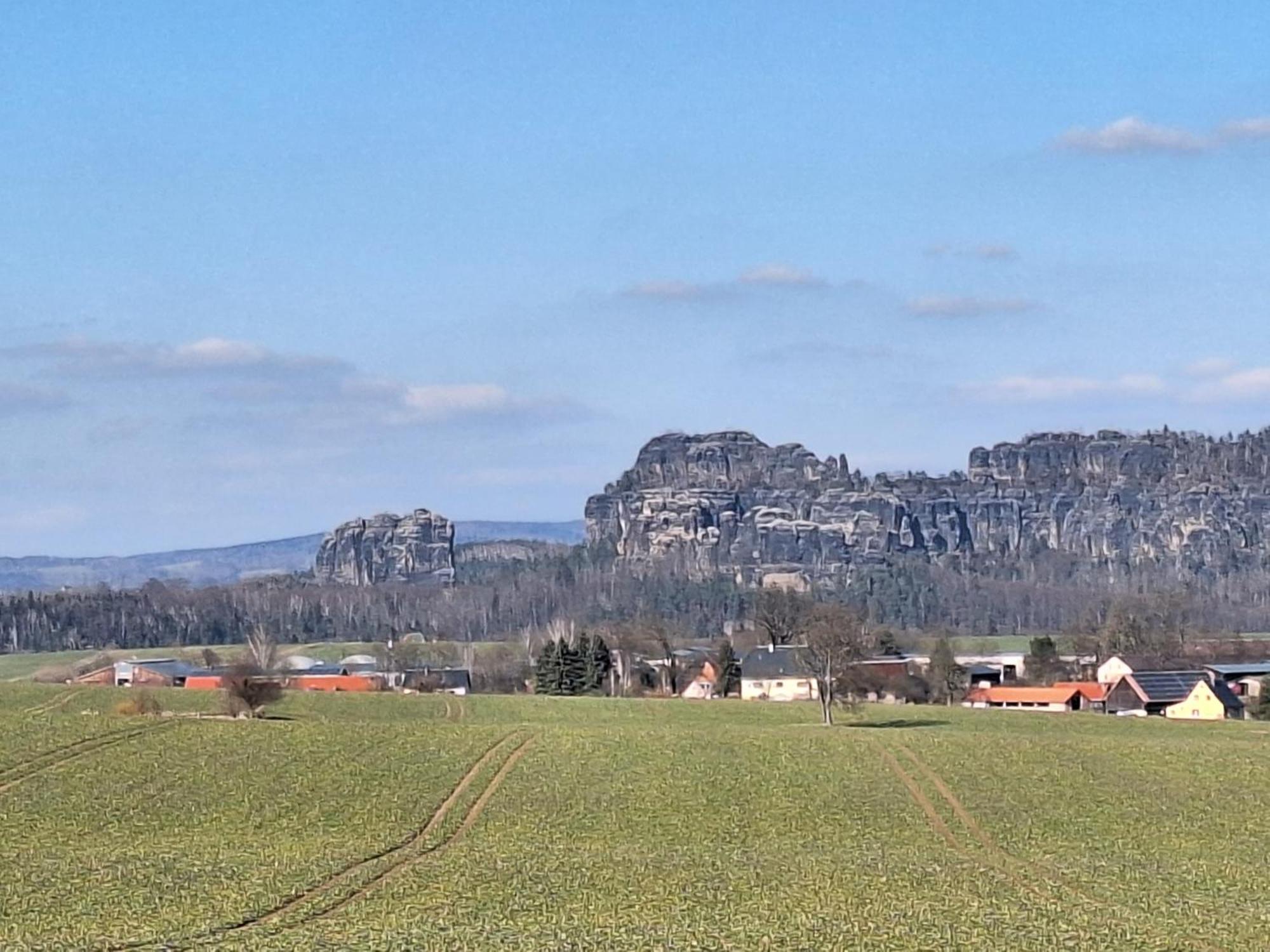 Ferienwohnung Blick Zum Zirkelstein Reinhardtsdorf-Schona Extérieur photo